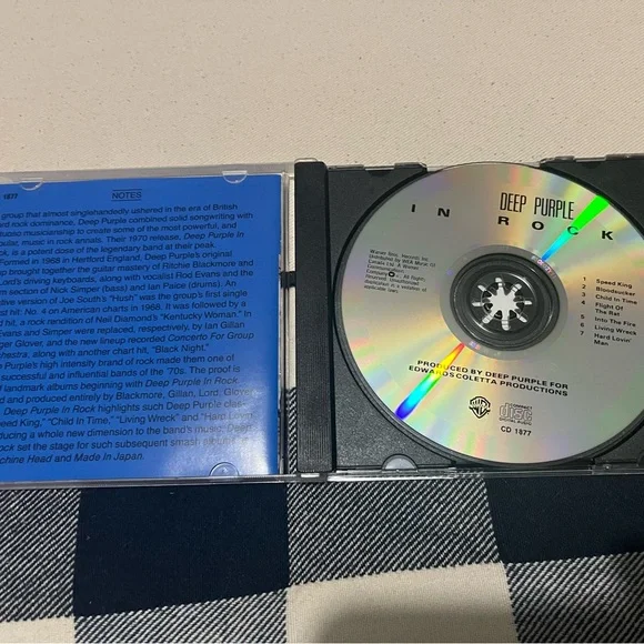 Deep Purple In Rock CD - Picture 2 of 4